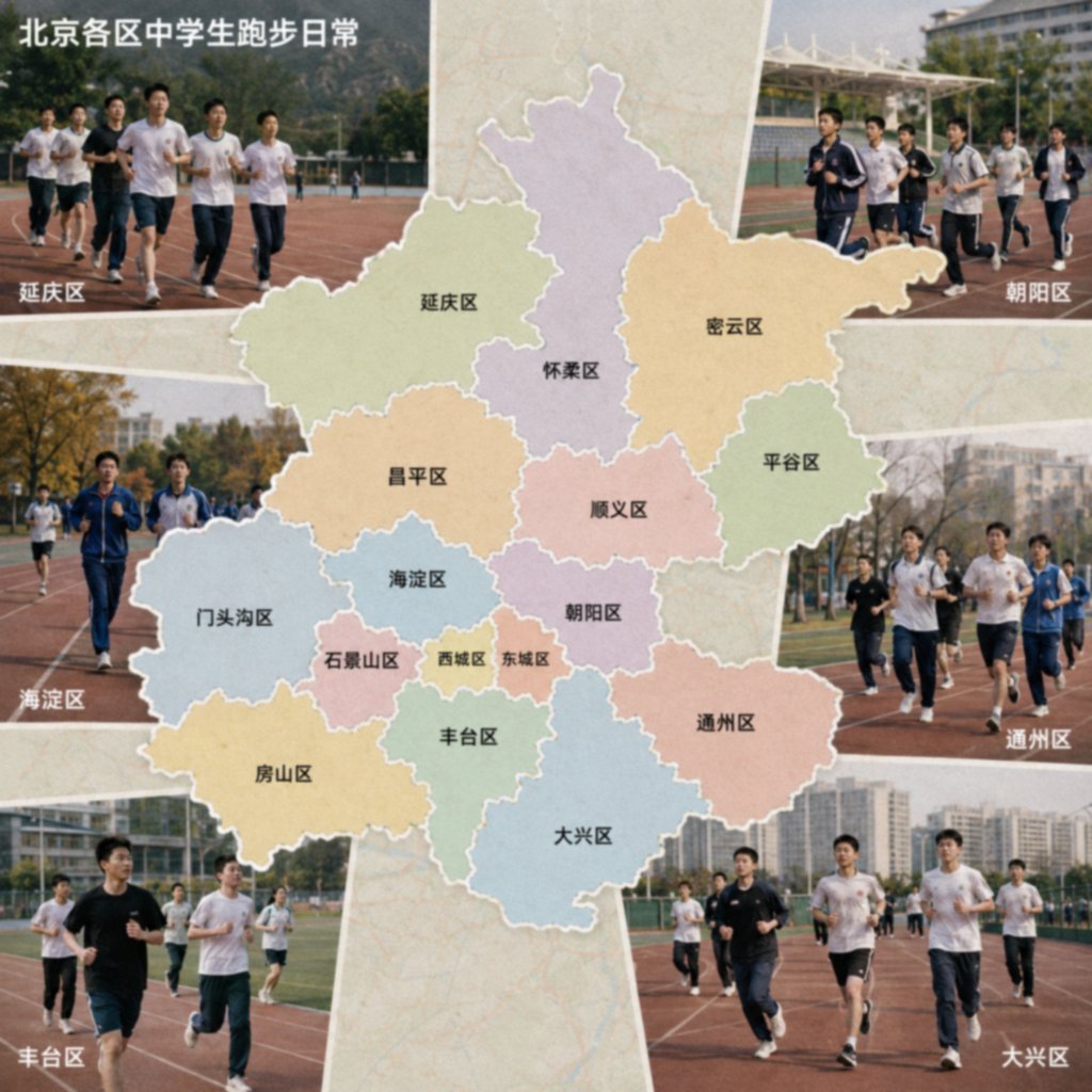 北京中考体育各区考试差异对比